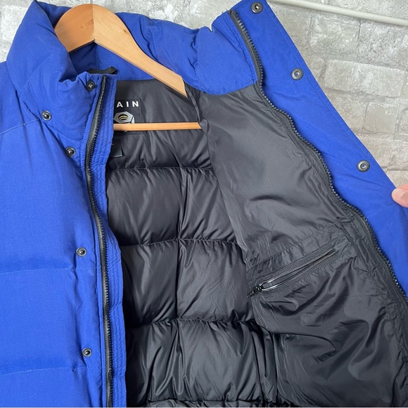 Mountain Hardwear Men's Medium Goose Down Parka Jacket in Cobalt Blue. Brand New - Picture 7 of 15